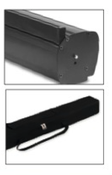 FAIR Rollup BUDGET schwarz 100cm